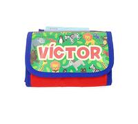 Framan Bolsa térmica porta alimentos con nombres. Plegable con material aislante en el interior (Víctor)