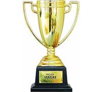 Framan Copa Trofeo con Mensajes para Ocasiones Especiales, Original Y ECONÓMICO. Mensaje Mejor Madre