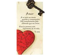 Framan PERGAMINO DE Piedra LABRADA con Texto para San VALENTÍN (DÍA DE LOS Enamorados) Original Y ECONÓMICO. (para Ella)