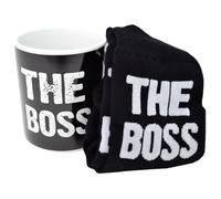 Framan Set de regalo taza y calcetines THE BOSS