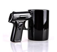 Framan Taza Pistola de Cerámica - 400ml | Diseño Original y Divertido