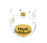 Framan Vaso para regalar a jubiladas y jubilados (Jubilada)