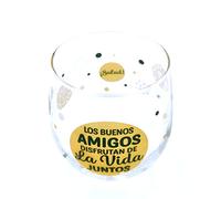 Framan Vaso para regalar a un amigo o amiga (Buenos amigos)