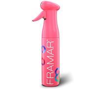 FRAMAR Botella de spray continuo - Botellas de spray premium para cabello, botella de spray de agua para cabello, botella de spray para cabello rizado, botella de spray para cabello, (rosa)