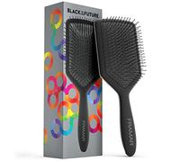 Framar Cepillo de Pelo Desenredante - Cepillo Pelo Antirotura, Cepillo Antitirones, Peine Antitirones, Elimina los Nudos y Reduce el Encrespamiento y la Rotura, Hair Brush, Gran Superficie - Negro