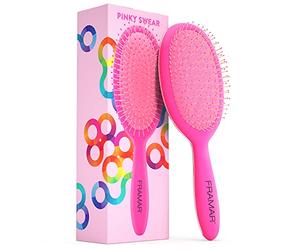Framar Cepillo de Pelo Desenredante - Cepillo Pelo Antirotura, Cepillo Antitirones, Peine Antitirones, Elimina los Nudos y Reduce el Encrespamiento y la Rotura, Hair Brush - Rosa