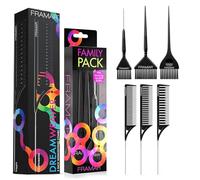 FRAMAR Juego de brochas para teñir el Cabello, brocha para teñir el Cabello,Framar Peines de Peluqueria Profesional - Peinetas Para el Pelo,
