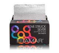 FRAMAR Papel Mechas Peluquería, Aluminio, Plateado, 500 Hojas