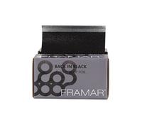 FRAMAR Soporte de Espalda En Black Hojas Aluminio Bellos Diseño 5x11 500 Piezas
