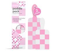 FRAMAR Tablero de Coloración Del Cabello Balayage - Paleta de Tinte Para Resaltar el Kit de Tinte Para el Cabello, Kit de Tinte Para el Cabello Balayage Para Peluquería, Rosa y Blanca - 2 Unidades