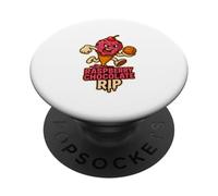 Frambuesa Chocolate Rip Swish N Dish Baloncesto PopSockets PopGrip Adhesivo