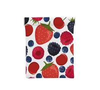 Frambuesas Bayas maduras Que Caen, Squeeze Top Wallet Bolsa de Almacenamiento para Mujer Monedero pequeño Bolsa de Cambio