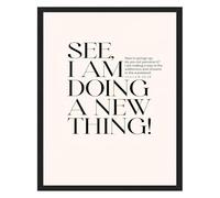 Framed Canvas Artwork Motivational Saying Print Modern Decor for Above Desk or Sofa Wall Display(Unframed,08x12inch(20x30cm))