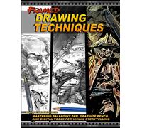 Framed Drawing Techniques: Mastering Ballpoint Pen, Graphite Pencil, and Digital Tools for Visual Storytelling