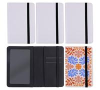 Framendino, Paquete de 10 fundas para pasaporte por sublimación, cartera de transferencia de calor para tarjetas de visita, 2 colores, 2 colores., Pack De 10
