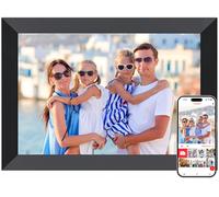 Frameo - Marco de fotos digital digital WiFi inteligente de 10.1 pulgadas con pantalla táctil IPS HD de 1280 x 800, rotación automática, montaje en pared, comparte fotos/videos al instante a través de
