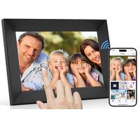 Frameo - Marco de fotos digital WiFi de 8 pulgadas, pantalla táctil de almacenamiento de 16 GB, marco de fotos inteligente en la nube, fácil configuración para compartir fotos o videos a través de la