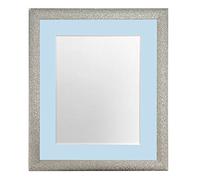 FRAMES BY POST Glitz-Marco de Fotos, Color champán y Plateado, Montura Azul, 50 x 70 CM Image Size 24 x 16 Inch
