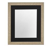 FRAMES BY POST Glitz-Marco de Fotos con Soporte Negro, tamaño de la Imagen de 14 x 8 Pulgadas, Vidrio de plástico, 45 x 30 CM Image Size 14 x 8 Inch