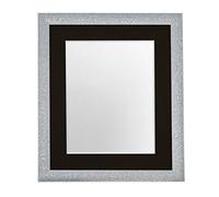 FRAMES BY POST Glitz-Marco de Fotos Plateado con Soporte Negro, tamaño de Imagen de 20 x 16 Pulgadas, Vidrio de plástico, 24 x 20 Image Size 20 x 16 Inch