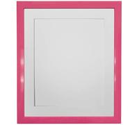 FRAMES BY POST Marco de Fotos (1,9 cm), Color Rosa, Soporte Blanco, 20 x 16 Image Size 15 x 10 Inch