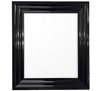 FRAMES BY POST Marco de Fotos, Negro Brillante, 18 x 12 Inch