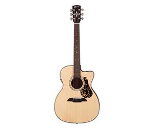 Framus fr FF 14 SV vsnt CE Legacy Folk CE Guitarra Western con pastilla Natural satén