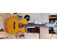 Framus Legacy FF 14 SV Folk - Guitarra acústica con pastilla (acabado satinado), color amarillo