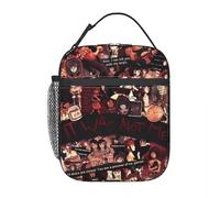 Fran Bow Pequeña niña Linda Bolsas de Almuerzo con Aislamiento térmico Mr Midnight Game Bolsas de contenedores de Alimentos portátiles Nevera térmica Loncheras térmicas