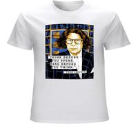 Fran Lebowitz Think Before You Speak Men's T Shirt Unisex tee Black 3XL
