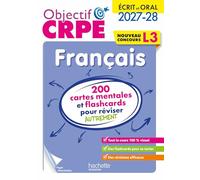 Français - 200 cartes mentales et flashcards: Ecrit et oral - L3