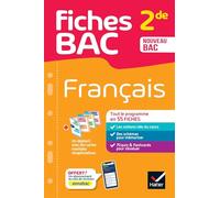 Français 2de: tout le programme en fiches de révision détachables: 40