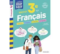 Français 3e Brevet - Cahier Jour Soir: Conçu et recommandé par les enseignants