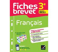 Français 3e: Fiches de révision + un dépliant récap'