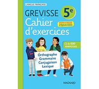 Français 5e Grevisse: Cahier d'exercices