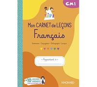 Français CM1: Mon carnet de leçons Tipi