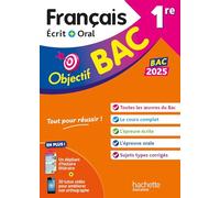 Français écrit + oral 1re