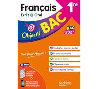 Français écrit + oral 1re