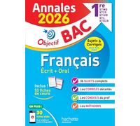 Français écrit + oral 1re STMG, ST2S, STI2D, STL, STD2A, STHR: Sujets & corrigés