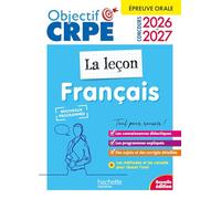 Français La leçon: Epreuve orale d'admission