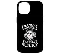 Francamente I Dont Think Im That Scary Cute Ghost Cat Halloween Carcasa para iPhone 14