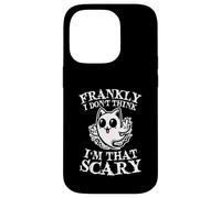 Francamente I Dont Think Im That Scary Cute Ghost Cat Halloween Carcasa para iPhone 14 Pro