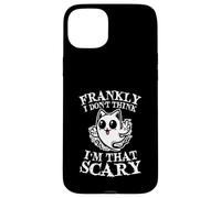 Francamente I Dont Think Im That Scary Cute Ghost Cat Halloween Carcasa para iPhone 15 Plus