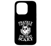 Francamente I Dont Think Im That Scary Cute Ghost Cat Halloween Carcasa para iPhone 15 Pro