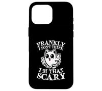 Francamente I Dont Think Im That Scary Cute Ghost Cat Halloween Carcasa para iPhone 16 Pro MAX