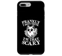 Francamente I Dont Think Im That Scary Cute Ghost Cat Halloween Carcasa para iPhone 7 Plus/8 Plus