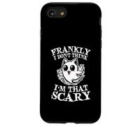 Francamente I Dont Think Im That Scary Cute Ghost Cat Halloween Carcasa para iPhone SE (2020) / 7/8