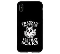 Francamente I Dont Think Im That Scary Cute Ghost Cat Halloween Carcasa para iPhone XS MAX