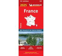 France 2025 - Michelin National Map 721: Map