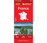 France 2025 - Michelin National Map 721: Map